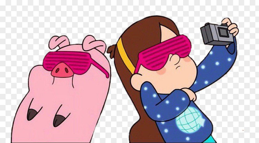 Gravity Falls Mabel Pines Dipper Waddles Robbie Wendy PNG