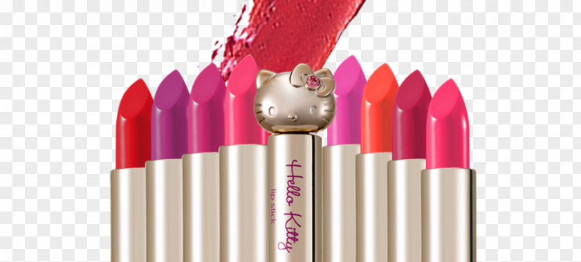 Hello Kitty Shell Series Gold Lipstick Cat Lip Gloss PNG