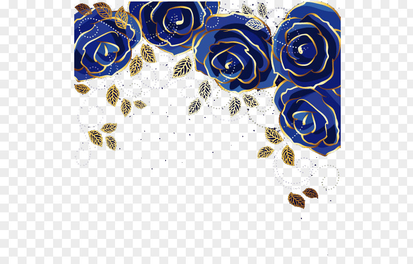 Rose Blue Flower PNG