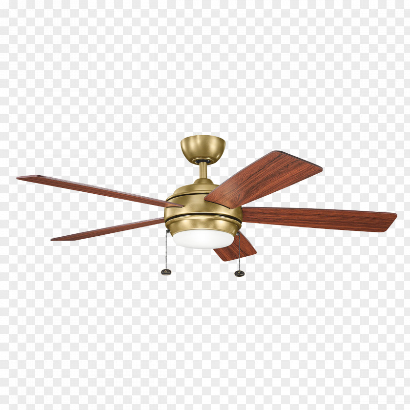 Cherry Material Kichler Lighting Ceiling Fans PNG