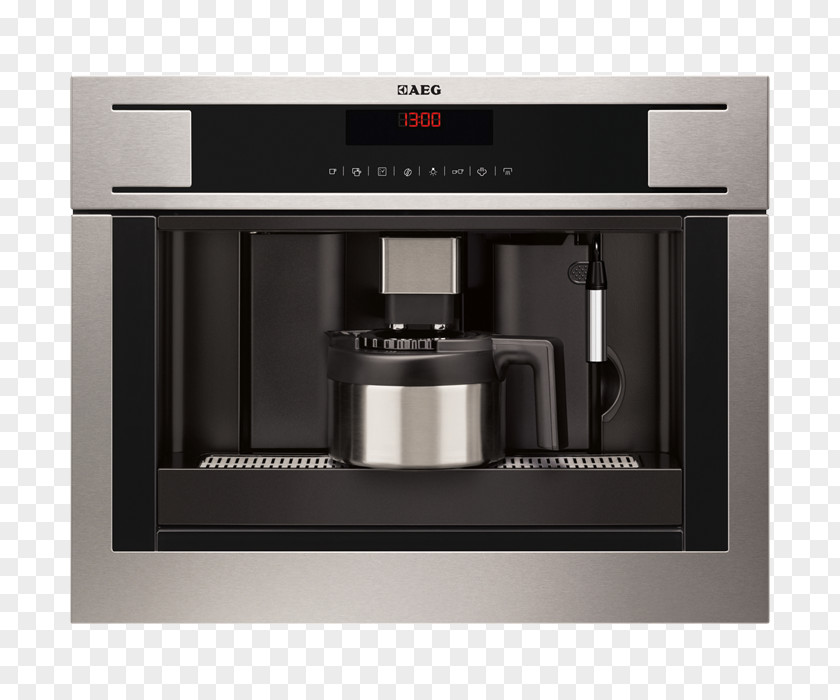 Coffee Espresso AEG PE4571-M Coffeemaker Home Appliance PNG