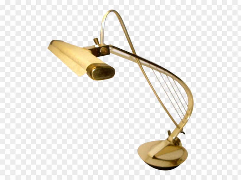 Light Fixture Piano Brass Lamp Harp PNG