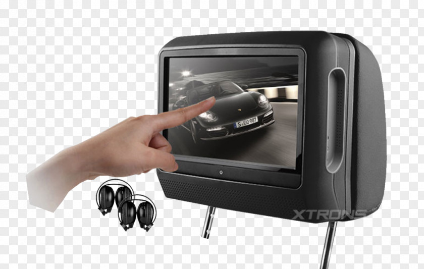 Rockwell B1 Lancer Head Restraint Computer Monitors Liquid-crystal Display Touchscreen DVD Player PNG