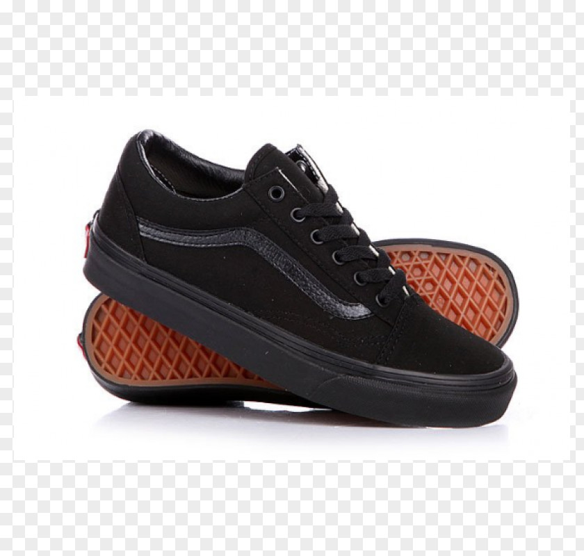 Black Vans Sneakers Plimsoll Shoe Skate PNG