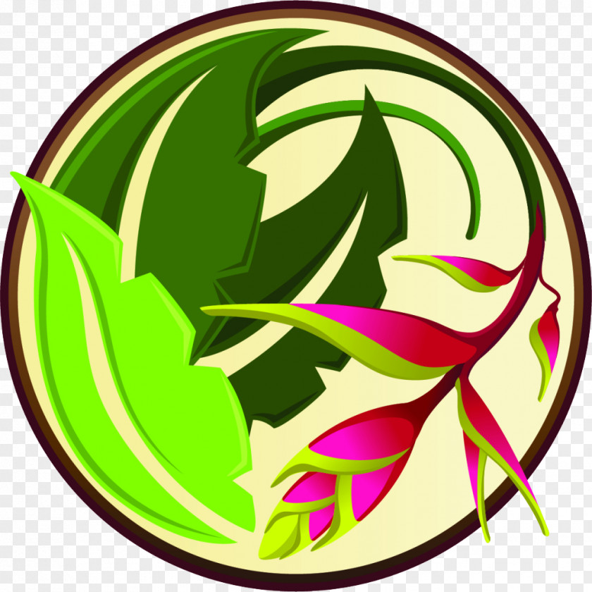 Creative Floral Decoration Flower Logo Tropics Clip Art PNG