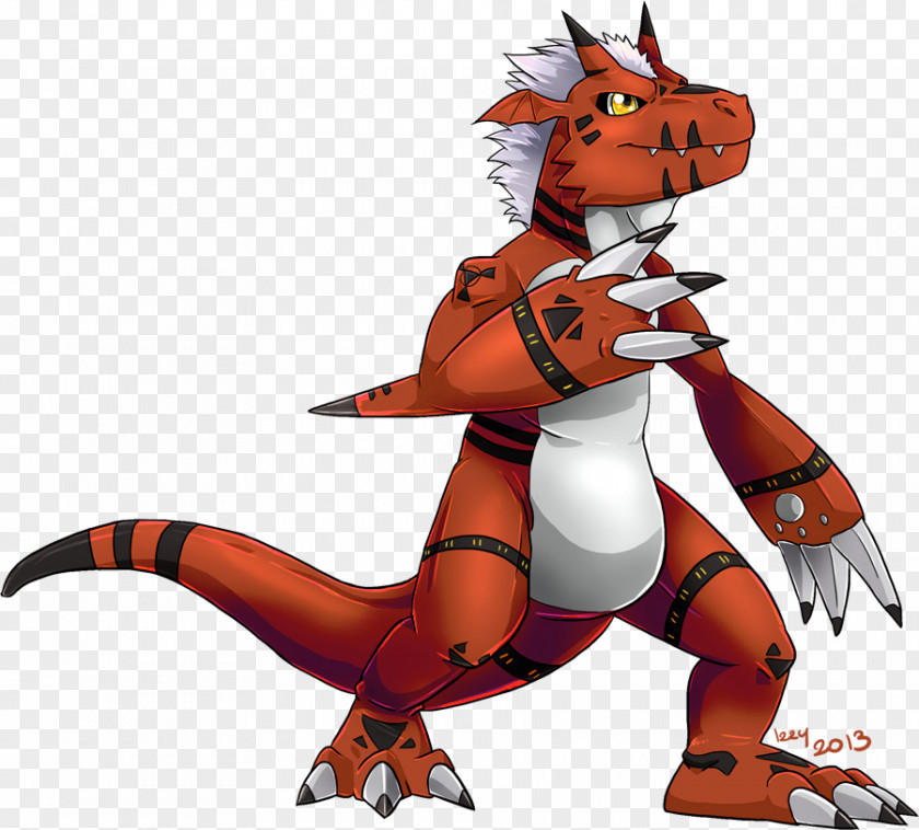 Digimon Guilmon Agumon Adventure Tri. PNG