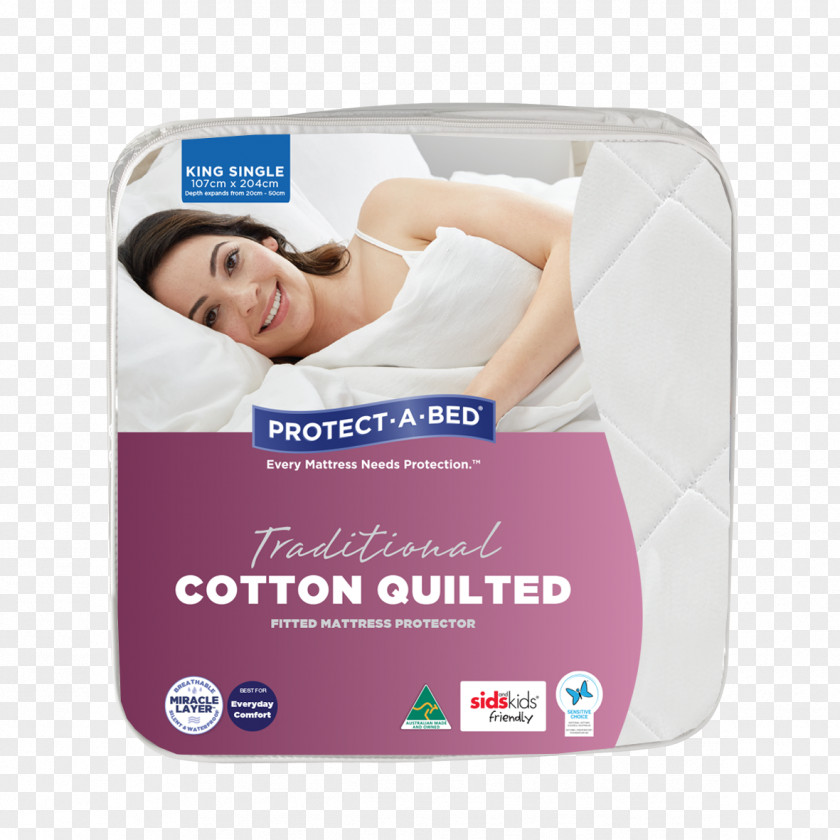 Mattress Protectors Protect-A-Bed Bed Size PNG
