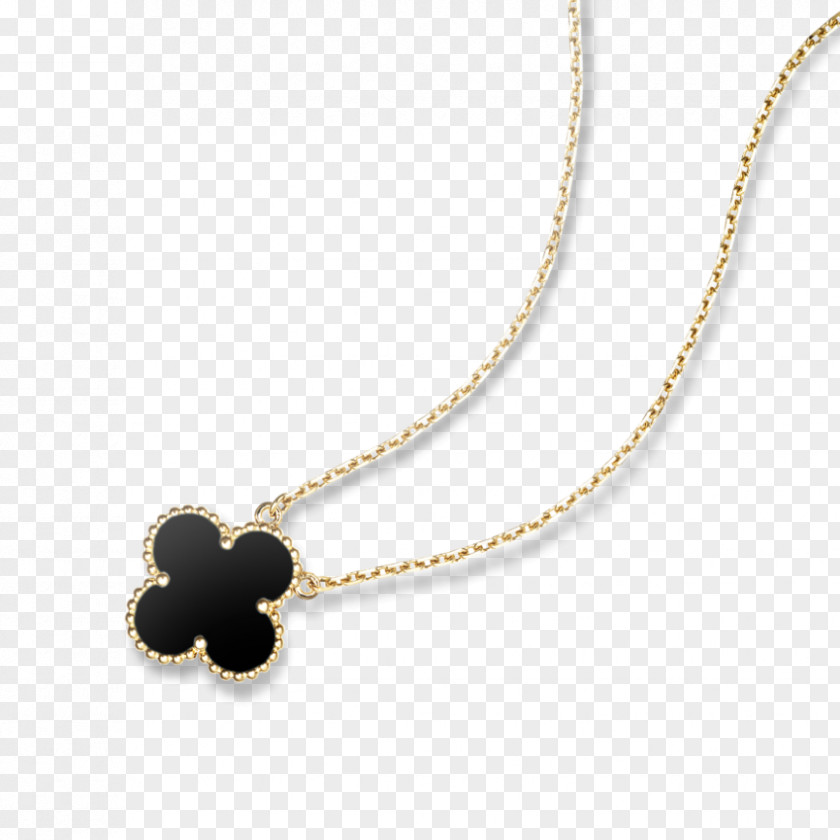 Necklace Van Cleef & Arpels Charms Pendants Colored Gold PNG