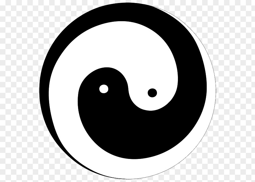 Symbol Yin And Yang I Ching Taijitu Clip Art PNG
