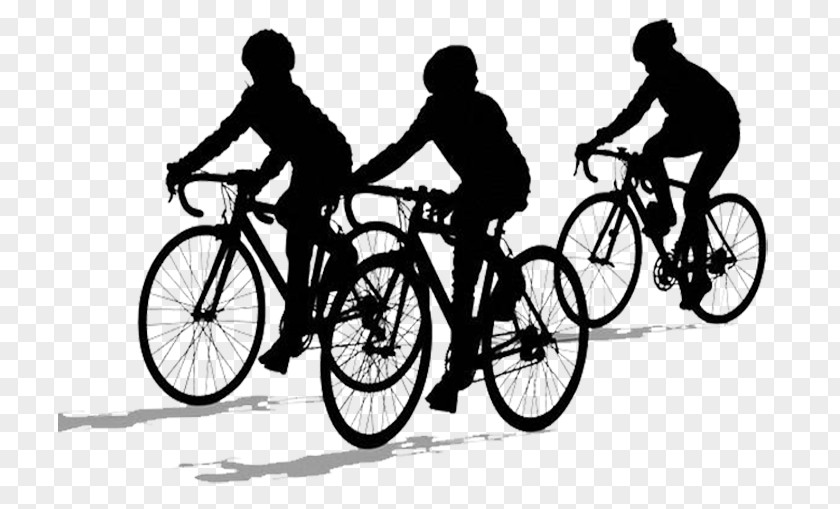 Bike Silhouette For Kids Bicycle Cycling PNG