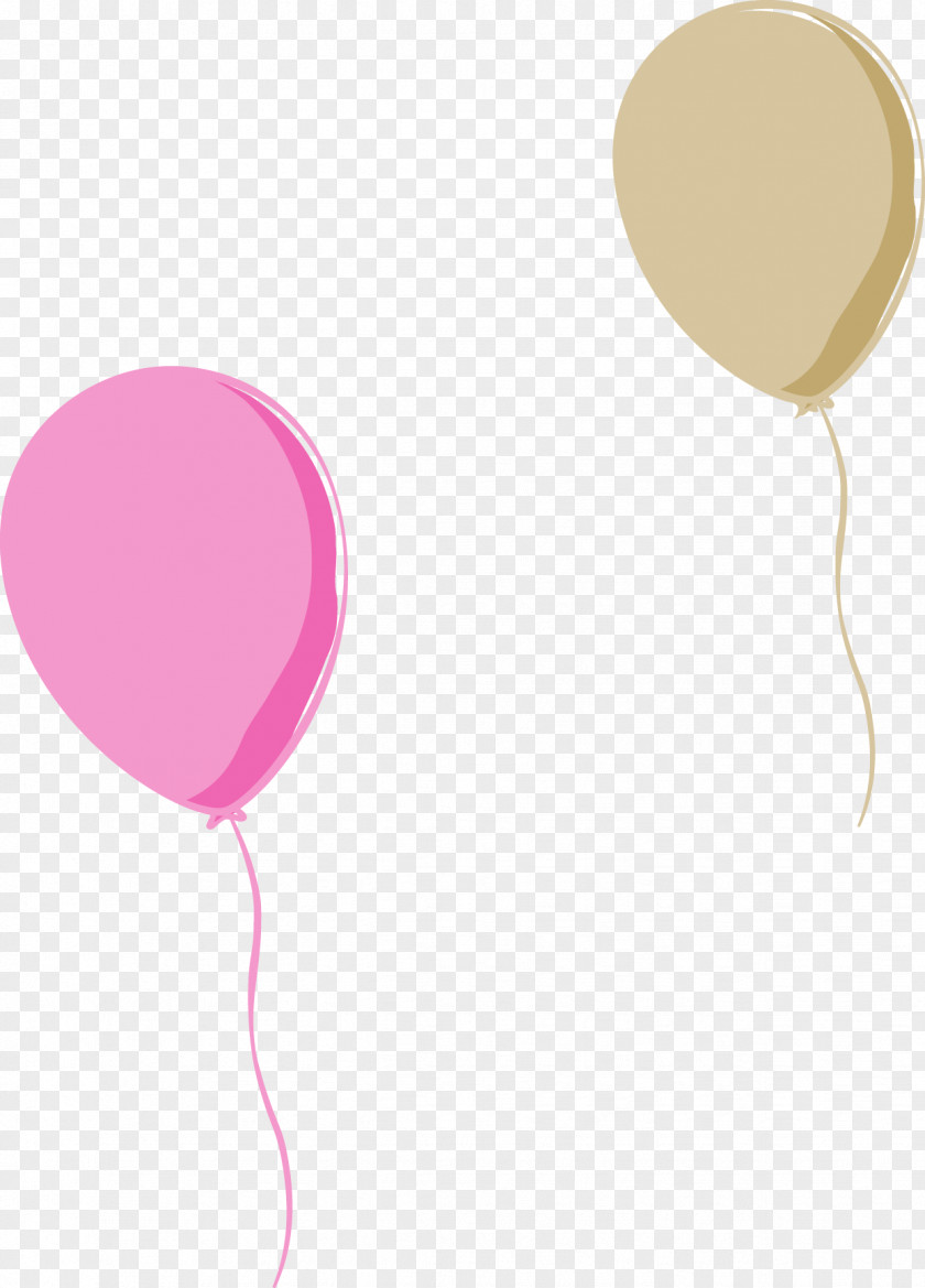 Color Hand-painted Cartoon Balloon Download PNG