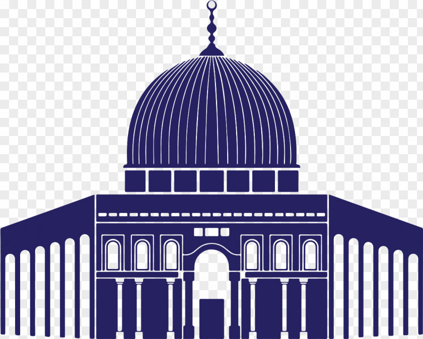 Islam Al-Aqsa Mosque Dome Of The Rock Vector Graphics PNG