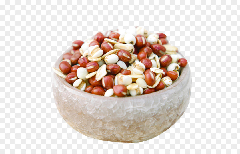 Red Bean Barley Almond Powder Meal Food Adzuki PNG