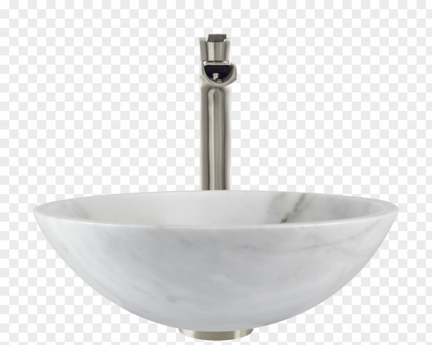 Sink Bowl Tap Granite Bathroom PNG