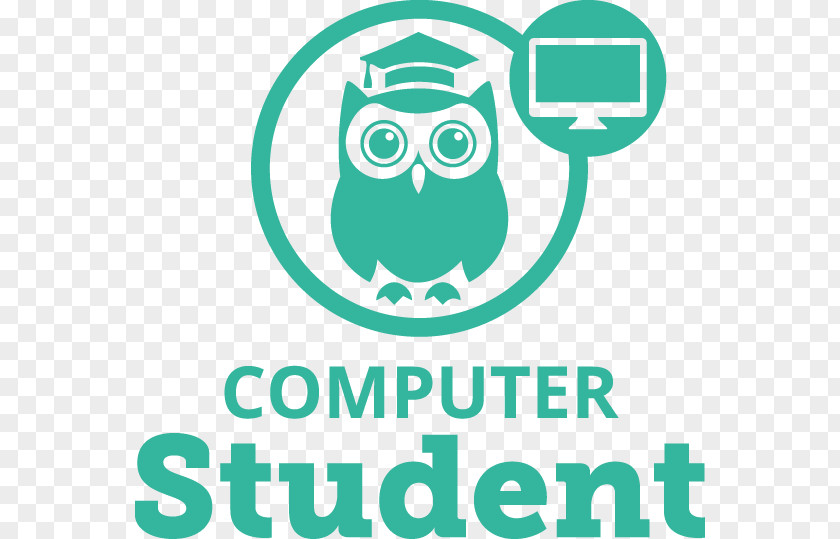 Student On Computer Logo Clip Art Human Behavior PNG