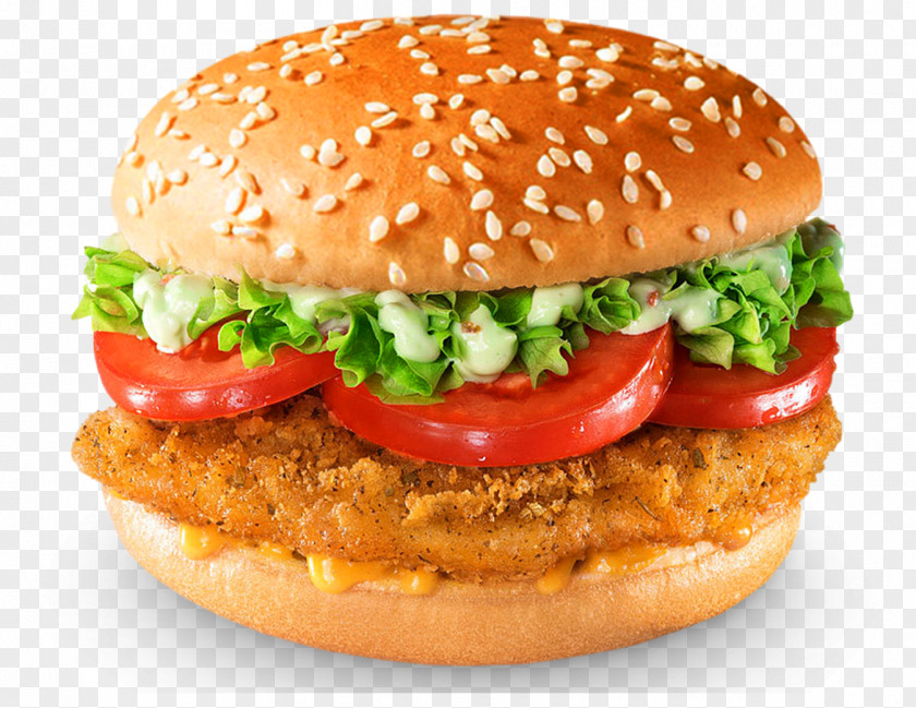 Chicken Whopper Cheeseburger Hamburger Fast Food PNG