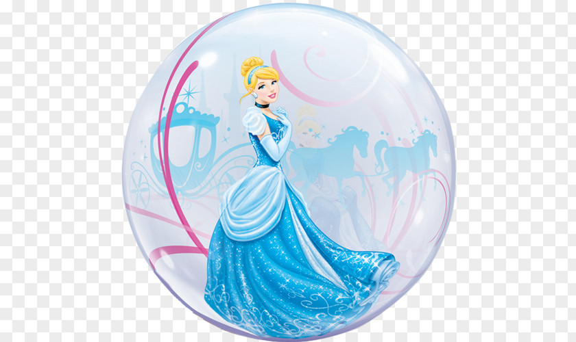 Cinderella Carriage Mylar Balloon Birthday Disney Princess PNG