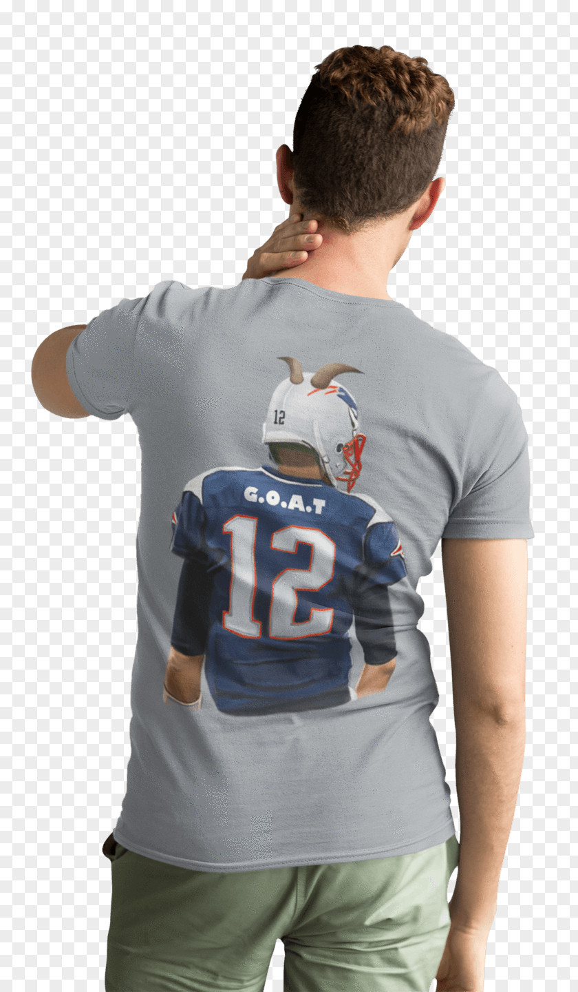 Goat Jersey T-shirt American Football Sleeve PNG
