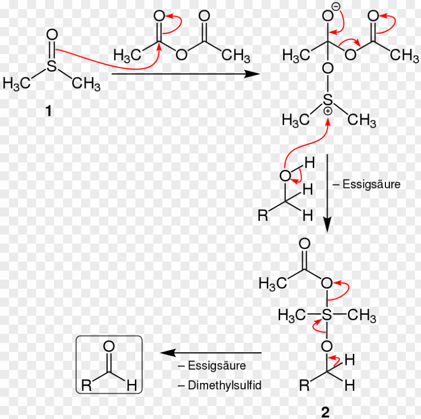 Goldman Albright-Goldman Oxidation Swern Redox Dimethyl Sulfide Chemistry PNG
