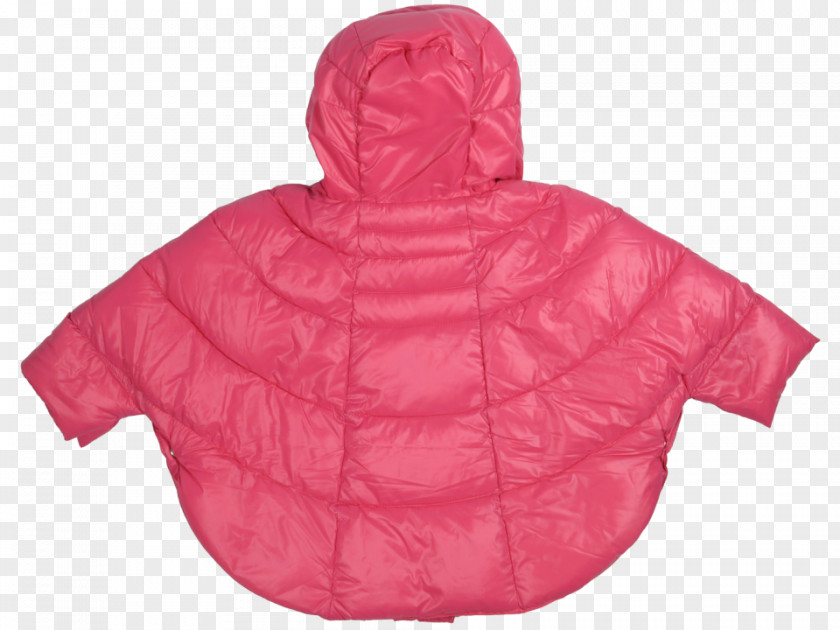 Padded Hoodie Sleeve Outerwear Coat PNG