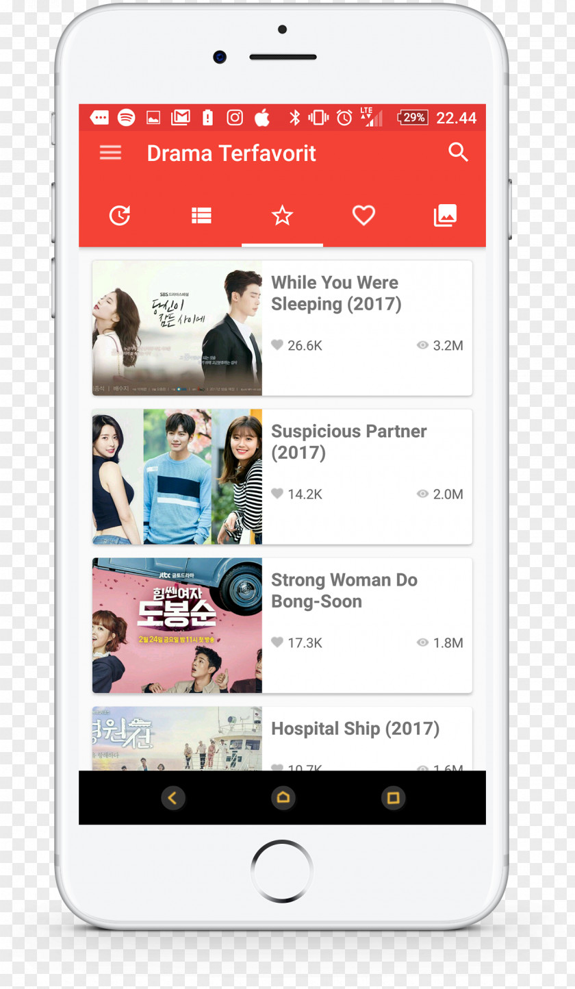 Smartphone Feature Phone Korean Drama PNG