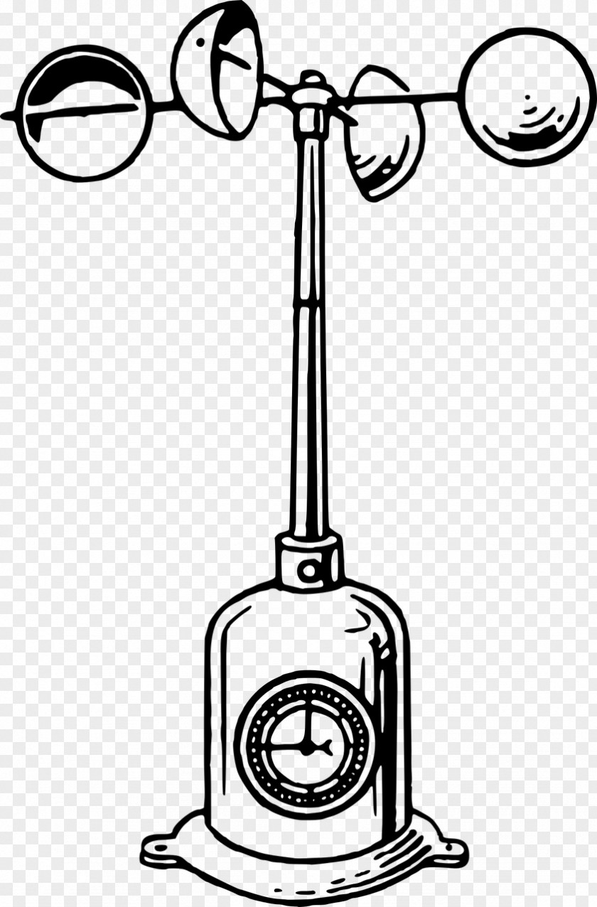 Wind Anemometer Speed Weather Station Clip Art PNG