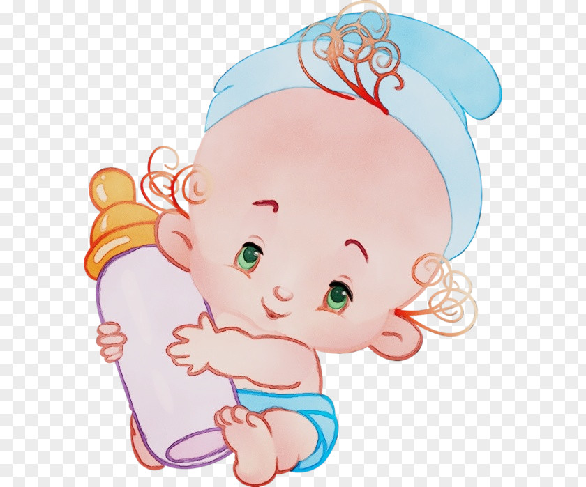 Cartoon Cheek Child Head Nose PNG