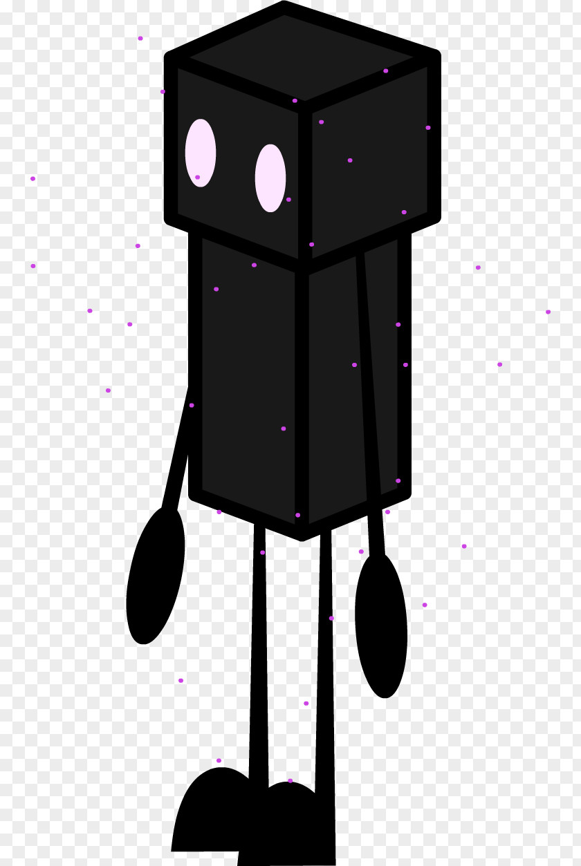 Enderman Line Angle Pattern PNG