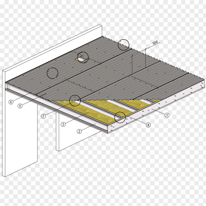 Floor Trusses Roof Rectangle Product Design Steel PNG