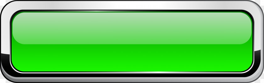 Green Banner Button Clip Art PNG