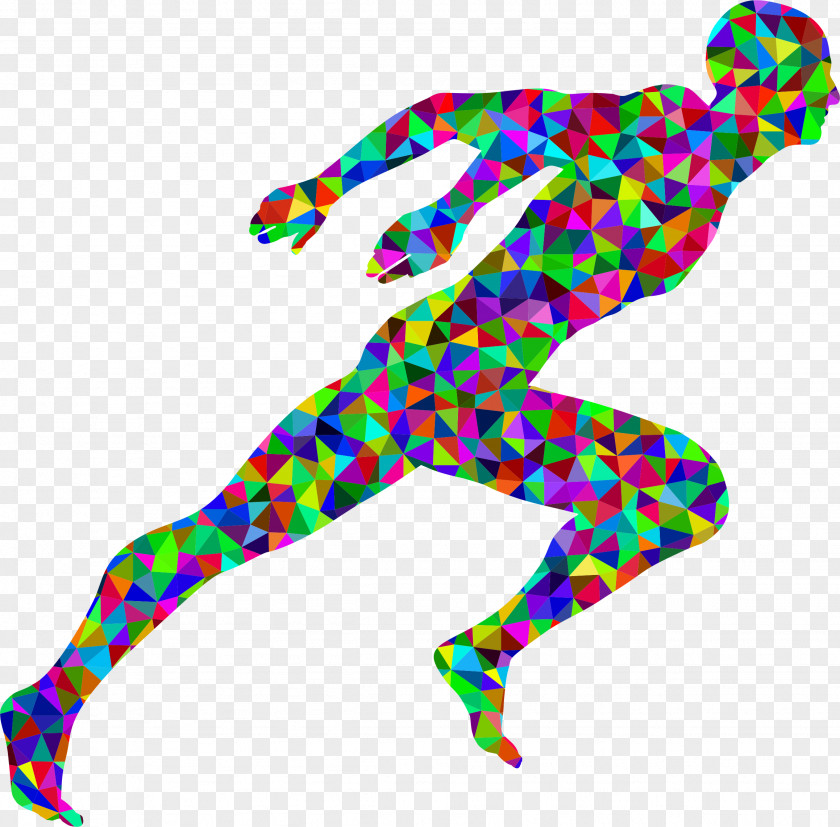 Man Running Sprint Sport PNG