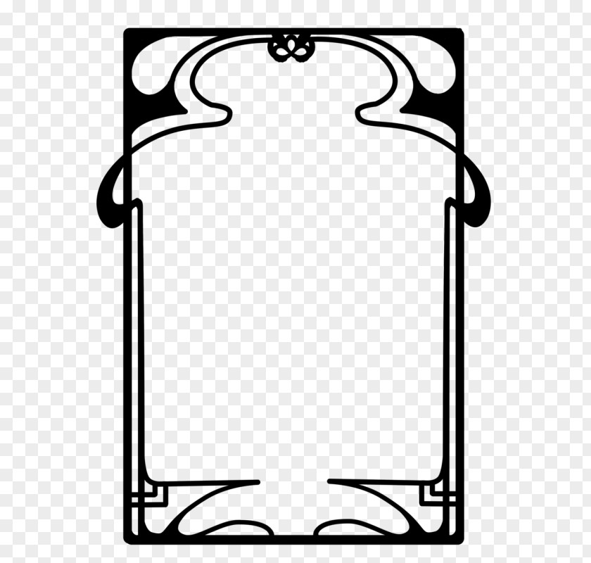 Nouveau Old Formerly Cute Borders And Frames Art Deco Clip PNG