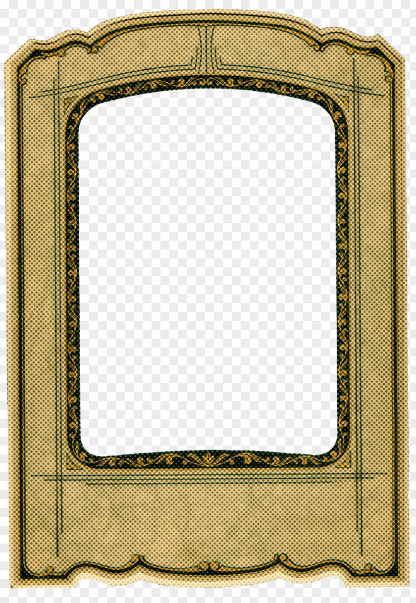 Rectangle Picture Frame Vintage Background PNG