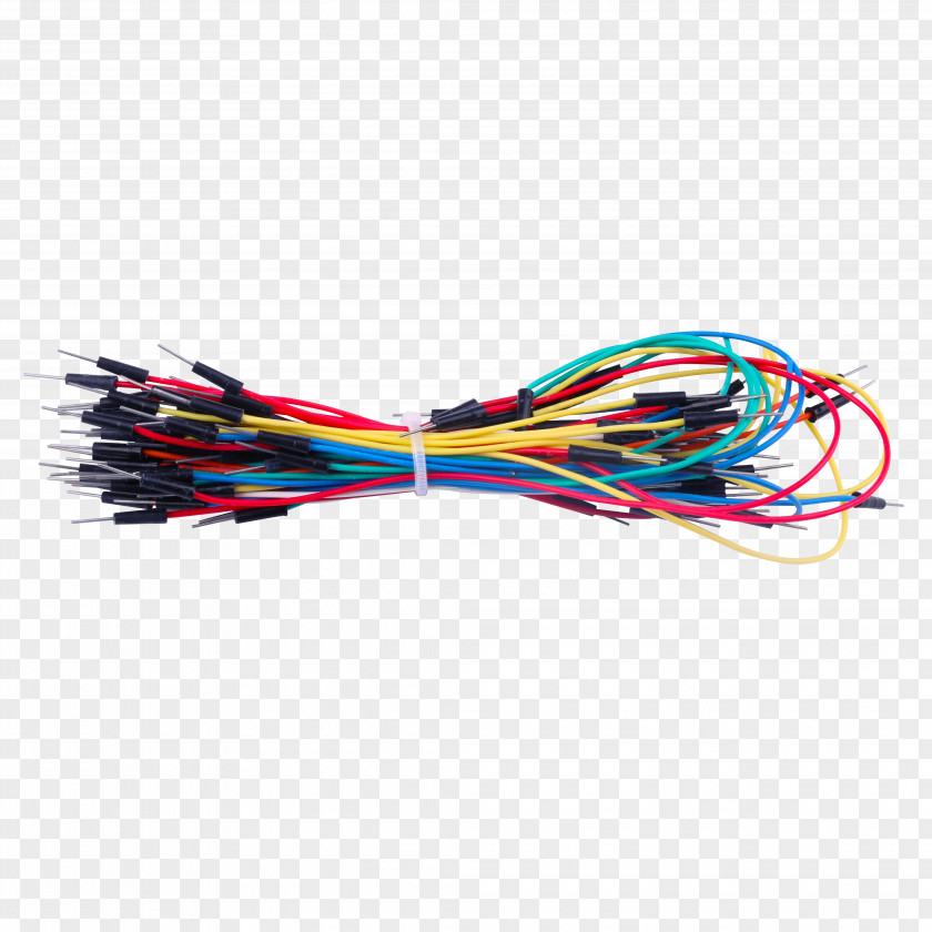 Wires Electrical Cable & Breadboard Jumper PNG