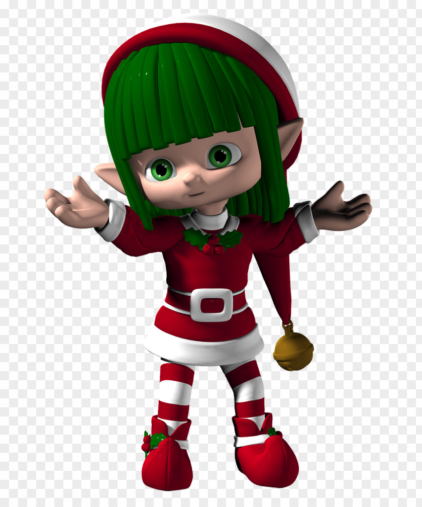 Christmas Download Elf Clip Art PNG