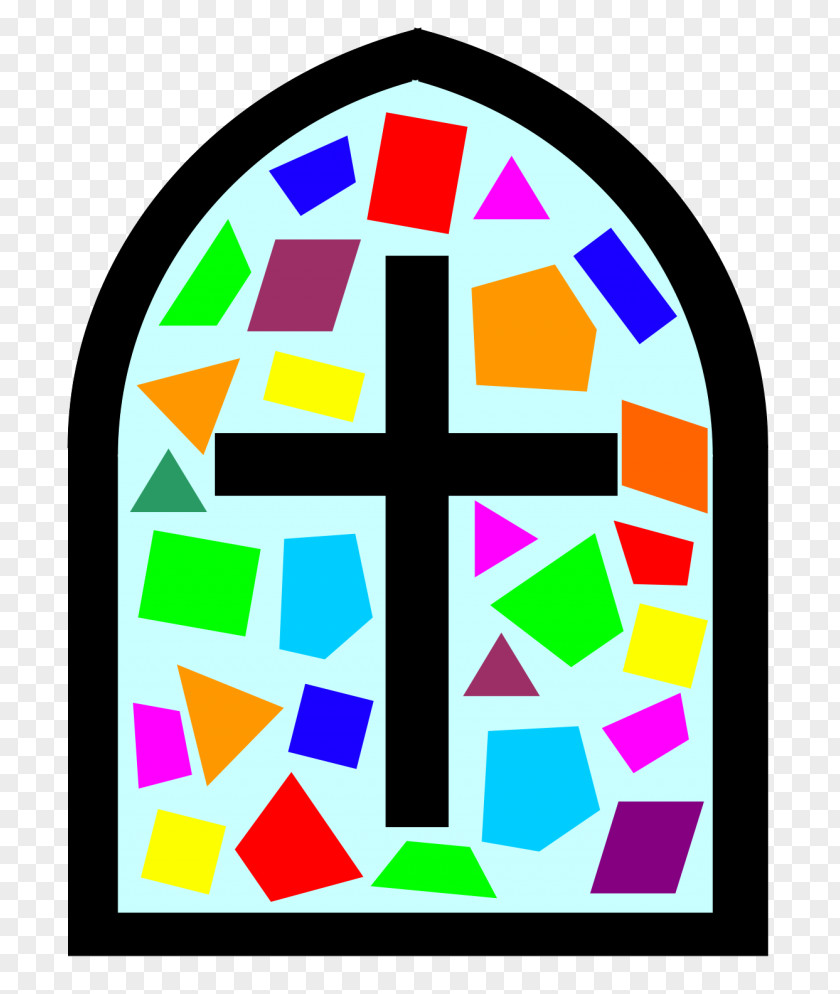 Church Bible Sunday School Stained Glass Clip Art PNG