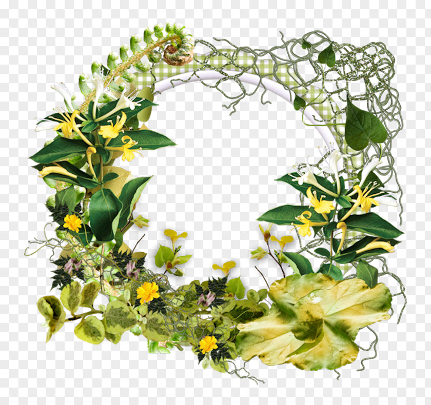 Cluster Floral Design .net Wreath PNG