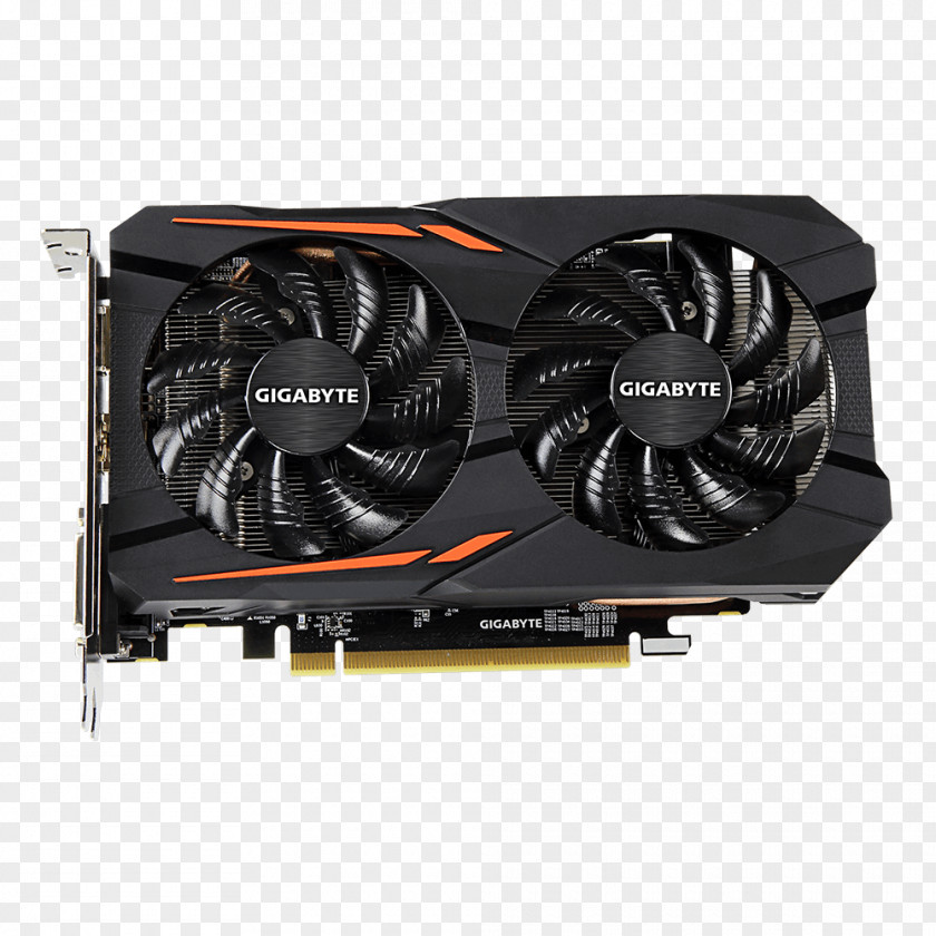 Computer Graphics Cards & Video Adapters AMD Radeon RX 560 Gaming OC 4G GDDR5 SDRAM Gigabyte Technology PNG