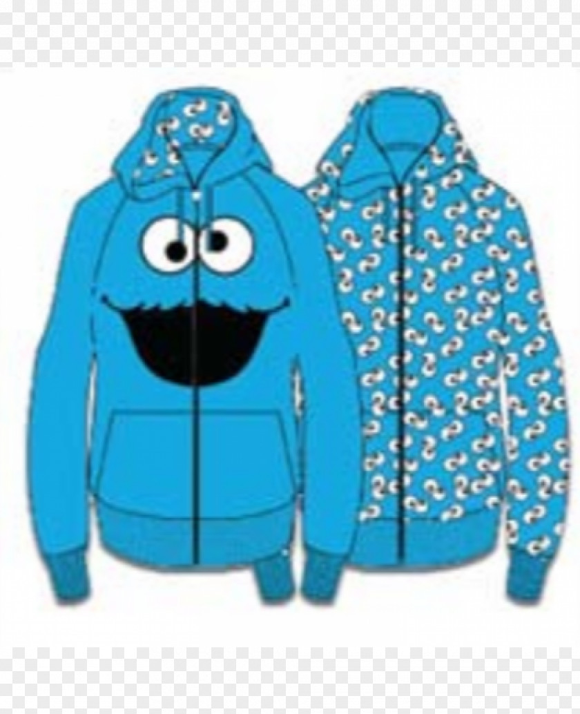 Cookie Monster Hoodie Oatmeal Raisin Cookies Biscuits Sweater PNG