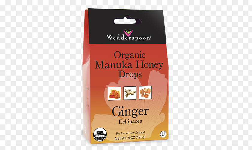 Ginger Mānuka Honey Throat Lozenge Bee Organic Food PNG