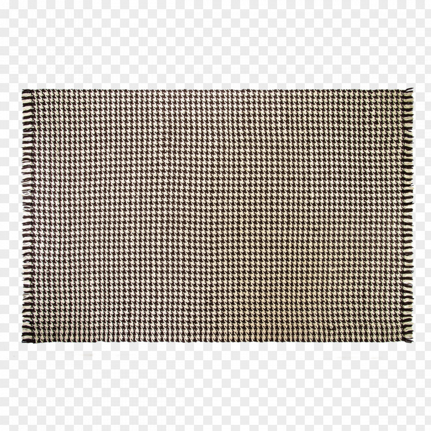 Rug Carpet Point Houndstooth Wool Pattern PNG