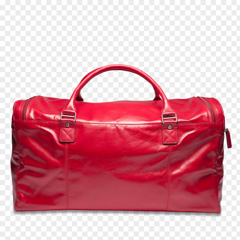 Travel Weekend Handbag Leather Tasche PICARD Red PNG