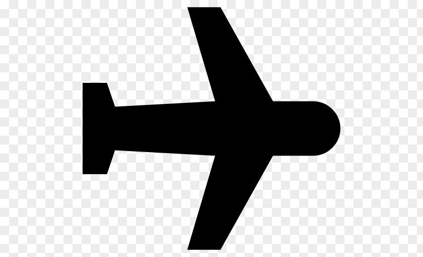Airplane Black And White Clip Art PNG
