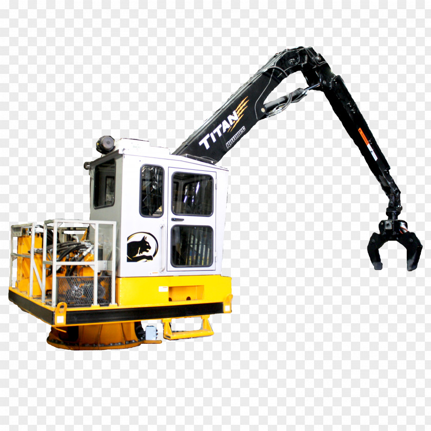 Crane Knuckleboom Heavy Machinery Loader PNG