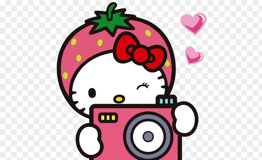 Hello Kitty Sticker Clip Art PNG