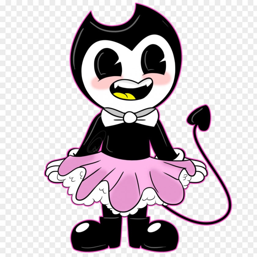 Bendy Face And The Ink Machine Tutu Art PNG