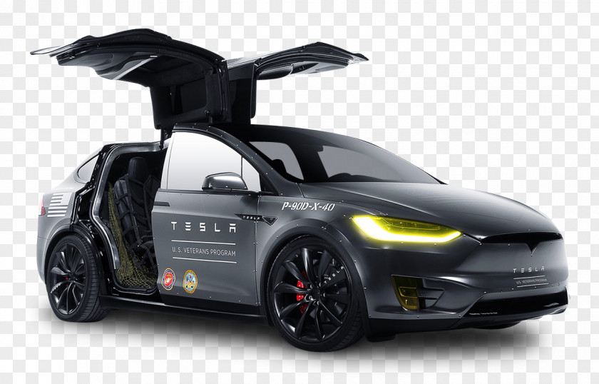 Black Model X Tesla Motors Modern Car 2017 2016 S PNG
