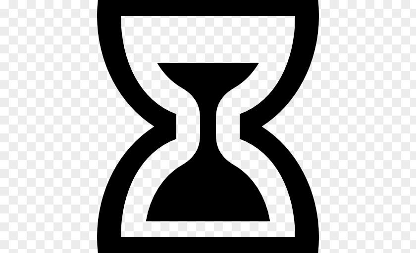 Icomoon Hourglass Time Symbol PNG