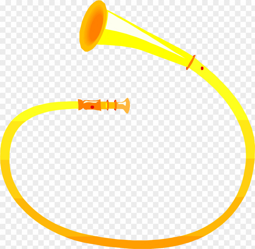 Vector Painted Trombone Line Angle Point PNG