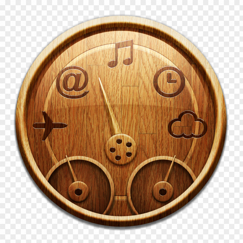 Wooden Dashboard PNG